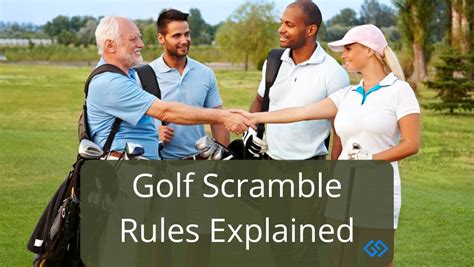 golf rules scramble.